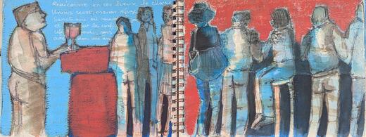 Page de carnet — Christine Bousige