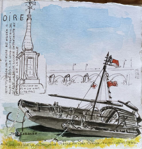 Page de carnet — Michèle Buisson Chaboche